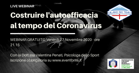 costruire l'autoefficacia al tempo del coronavirus